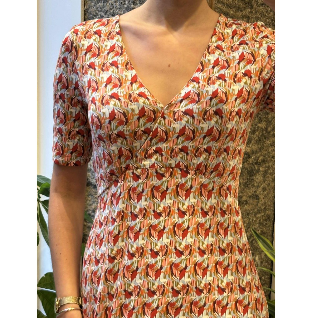 ROBE COURTE CROISÉE