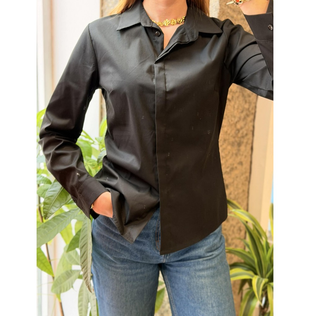 CHEMISE CINTRÉE UNIE