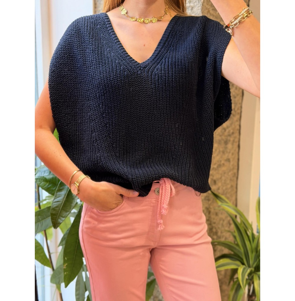 PULL SM COL V